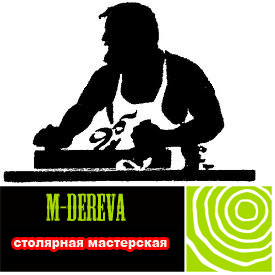 Логотип Столярная мастерская M-DEREVA